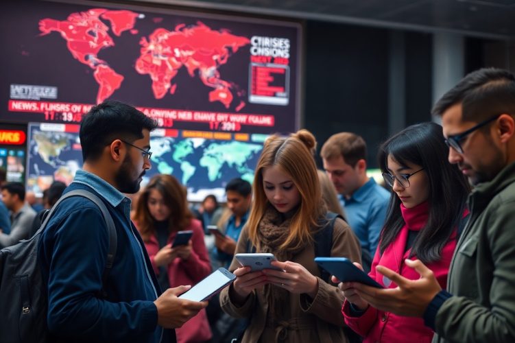 L’impatto delle crisi globali sulla percezione pubblica delle notizie. Analisi su come eventi internazionali influenzano il consumo e la fiducia nell’informazione digitale.